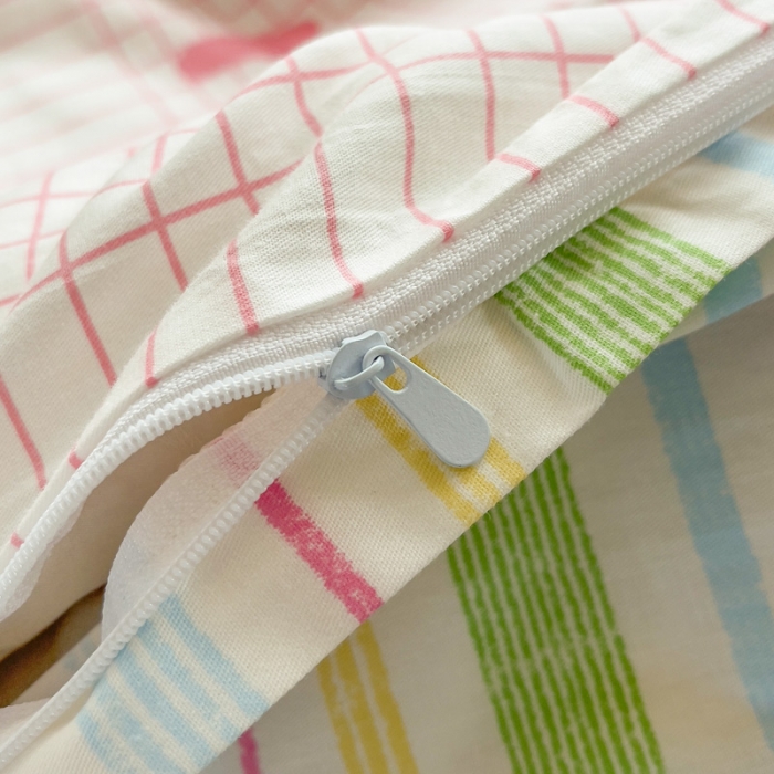 91家纺网 家纺一手货源 找家纺 简宜家居 2025新款40支13070纯棉卡通系列四件套 多彩空间