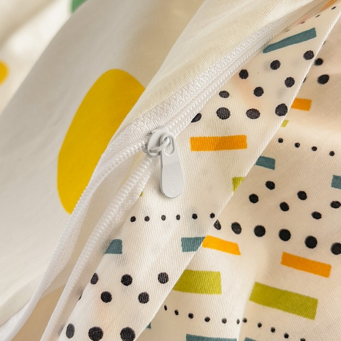 91家纺网 家纺一手货源 找家纺 简宜家居 2025新款40支13070纯棉卡通系列四件套 多姿多彩