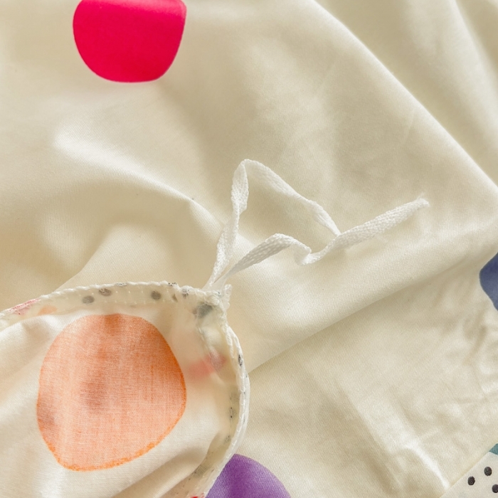 91家纺网 家纺一手货源 找家纺 简宜家居 2025新款40支13070纯棉卡通系列四件套 多姿多彩