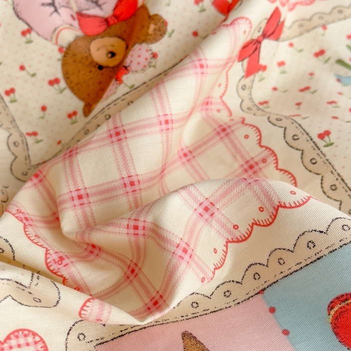 91家纺网 家纺一手货源 找家纺 简宜家居 2025新款40支13070纯棉卡通系列四件套 浪漫满屋