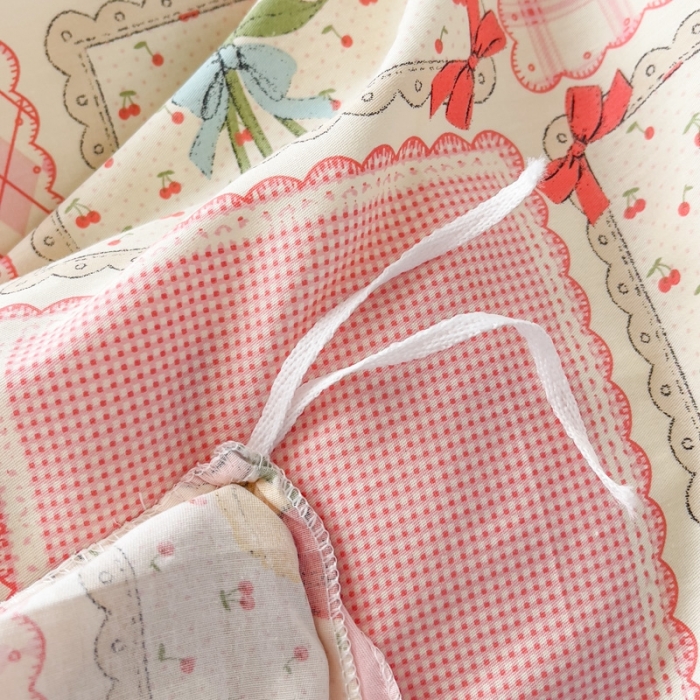 91家纺网 家纺一手货源 找家纺 简宜家居 2025新款40支13070纯棉卡通系列四件套 浪漫满屋