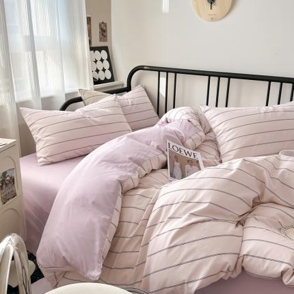 91家纺网 家纺一手货源 找家纺 （总）简宜家居 2025新款40支13070纯棉简约系列四件套