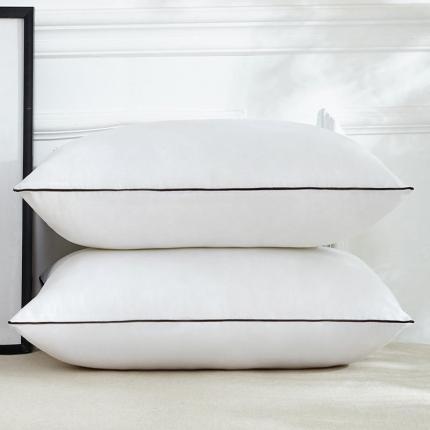 （总）拾光枕芯 2023新款白色磨毛压不扁跑量枕芯特价枕头