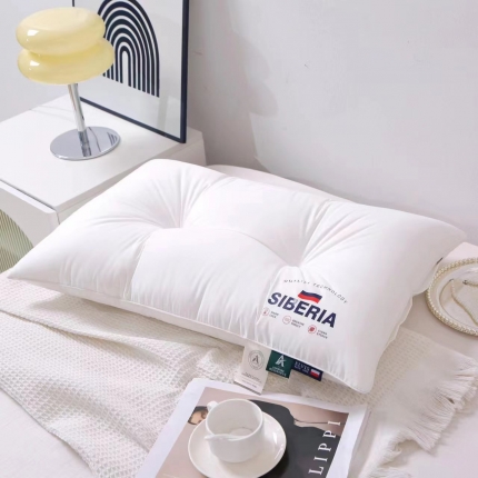 91家纺网 家纺一手货源 找家纺 （总）拾光枕芯 2023新款全棉A类西伯利亚羽丝绒高档跑量枕芯