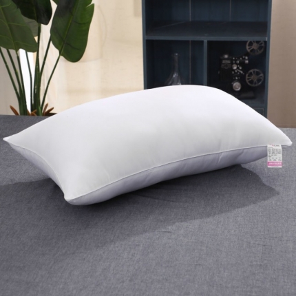 91家纺网 家纺一手货源 找家纺 （总）拾光枕芯 2023新款白色磨毛压不扁跑量枕芯特价枕头