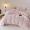 91家纺网 家纺一手货源 找家纺 （总）品家居 2025新款AB版高克重兔绒牛奶绒四件套-花颂