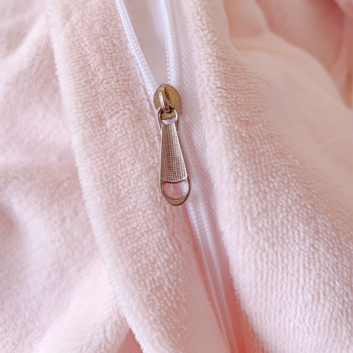 91家纺网 家纺一手货源 找家纺 （总）品家居 2025新款AB版高克重兔绒牛奶绒四件套-花絮