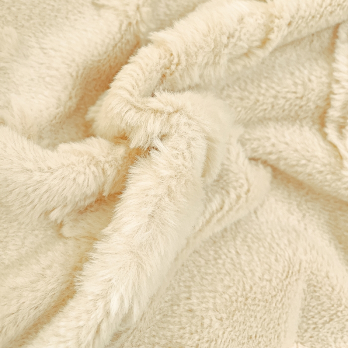 91家纺网 家纺一手货源 找家纺 品家居 2025新款AB版高克重兔绒牛奶绒四件套-花絮 花絮-黄色