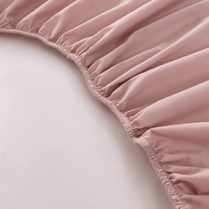 91家纺网 家纺一手货源 找家纺 宇淳国际 隔尿防水单床笠2025床罩三件套 枕套 外贸跨境电商亚马逊速卖通欧美尺寸，特殊尺寸可定制 浅粉