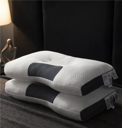3D分区针织护颈枕芯SPA助眠按摩枕头水立方泡泡枕