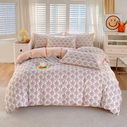 91家纺网 家纺一手货源 找家纺 （总）洺兰家居 2025新款13070全棉单被套