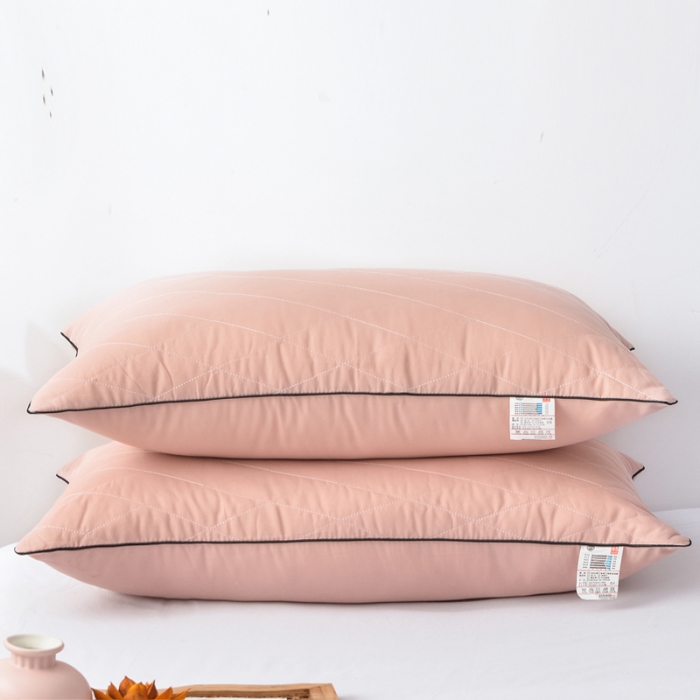 91家纺网 家纺一手货源 找家纺 兴丝露枕芯 五彩缤纷款亲肤绗缝枕