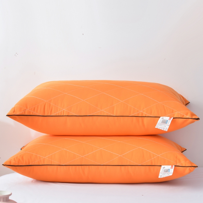 91家纺网 家纺一手货源 找家纺 兴丝露枕芯 五彩缤纷款亲肤绗缝枕