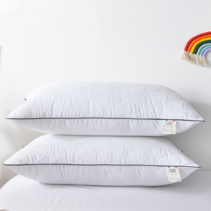 91家纺网 家纺一手货源 找家纺 兴丝露枕芯 五彩缤纷款亲肤绗缝枕