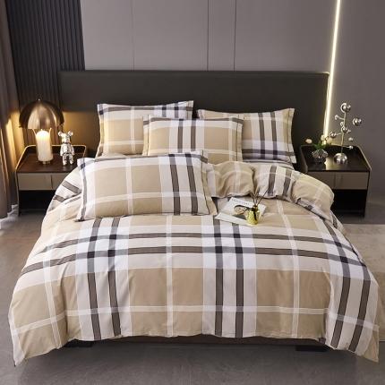 91家纺网 家纺一手货源 找家纺 名优家纺 新款13374全棉印花四件套 克洛伊