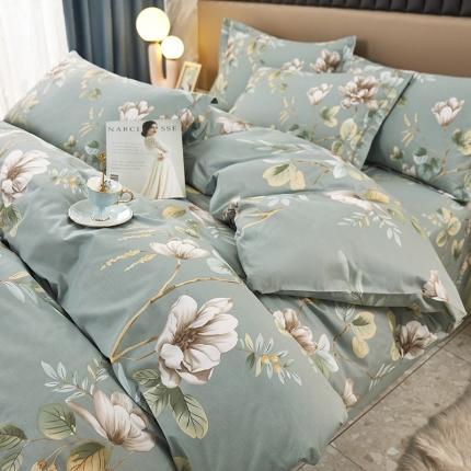 91家纺网 家纺一手货源 找家纺 （总）名优家纺 2024新款13374全棉印花系列单被套支持一件定制