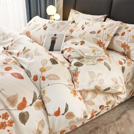 91家纺网 家纺一手货源 找家纺 （总）名优家纺 2024新款13374全棉印花系列单被套支持一件定制