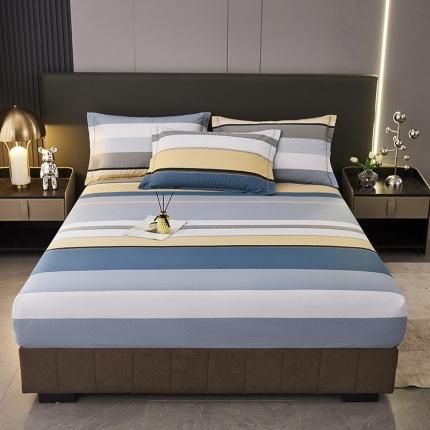 91家纺网 家纺一手货源 找家纺 （总）名优家纺 2024新款13374全棉印花系列单床笠支持一件定制