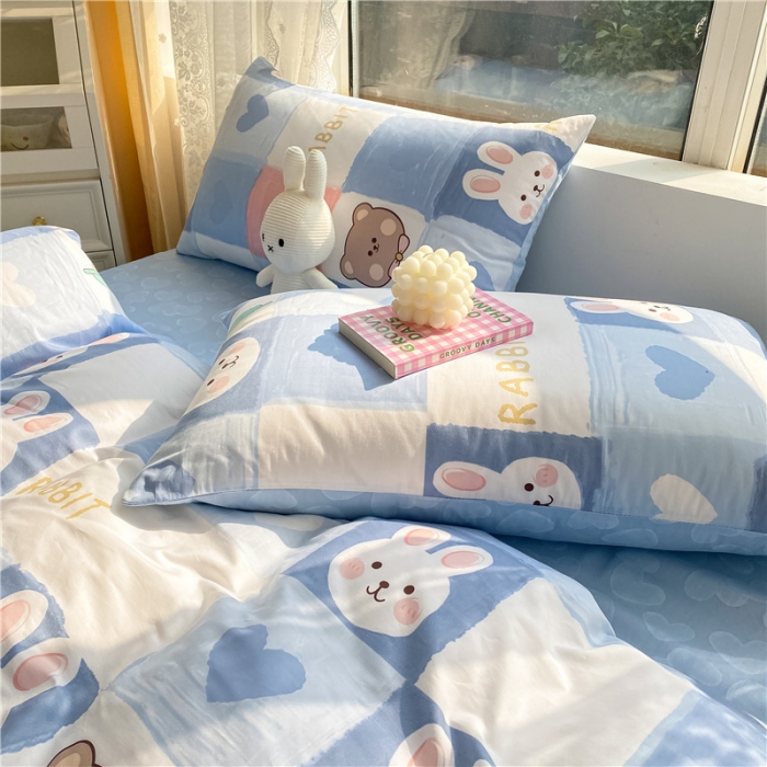 91家纺网 家纺一手货源 找家纺 （总）琪格格纺织 2022新款纯棉小清新套件及单品