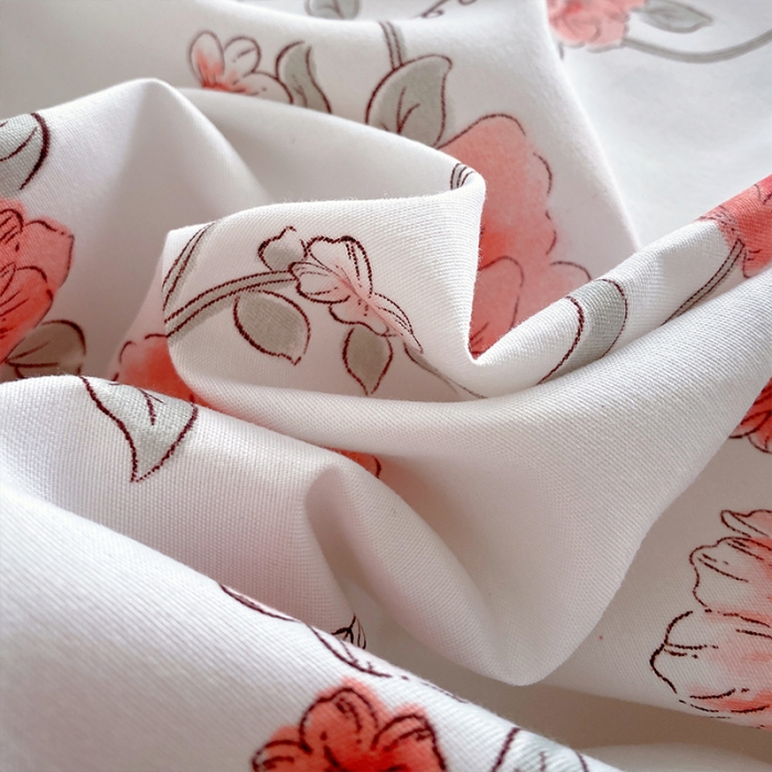 91家纺网 家纺一手货源 找家纺 好亿来 2025新款植物羊绒加厚斜纹磨毛四件套春日初妆