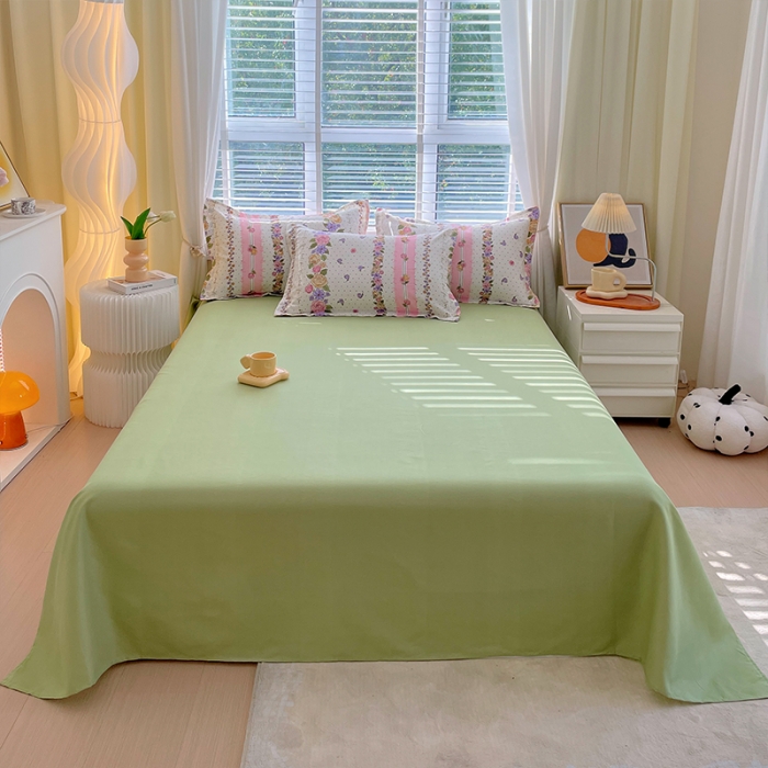 91家纺网 家纺一手货源 找家纺 好亿来 2025新款植物羊绒加厚斜纹磨毛四件套晨慕间