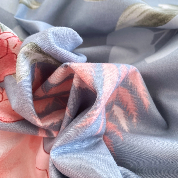 91家纺网 家纺一手货源 找家纺 好亿来 2025新款植物羊绒加厚斜纹磨毛四件套蓝菲琳