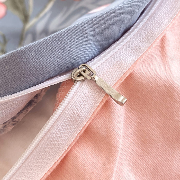 91家纺网 家纺一手货源 找家纺 好亿来 2025新款植物羊绒加厚斜纹磨毛四件套蓝菲琳