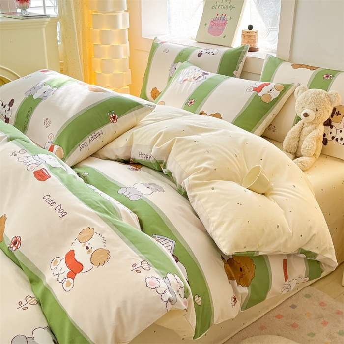 91家纺网 家纺一手货源 找家纺 曼之夏 2024新款13372全棉印花单被套 环岛旅行