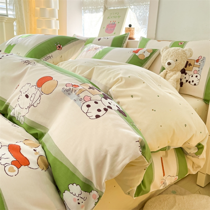 91家纺网 家纺一手货源 找家纺 曼之夏 2024新款13372全棉印花单被套 环岛旅行