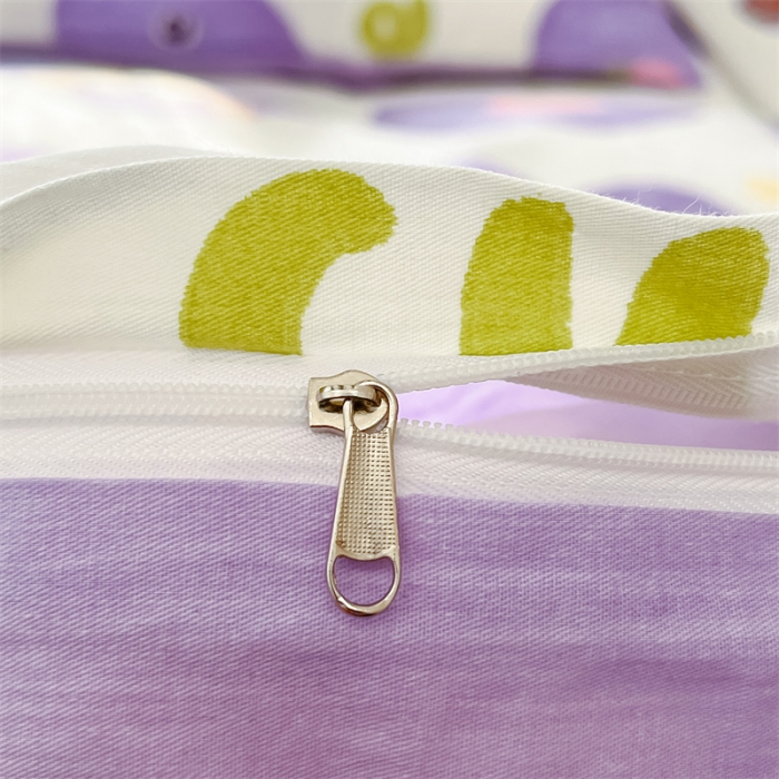 91家纺网 家纺一手货源 找家纺 曼之夏 2024新款13372全棉印花单被套 快乐兔