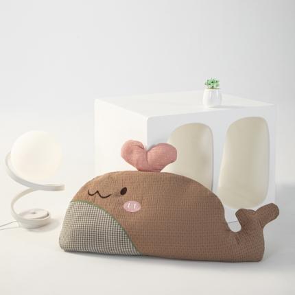 91家纺网 家纺一手货源 找家纺 （总）麦肯锡 2024新款小鲸鱼荞麦枕30*58