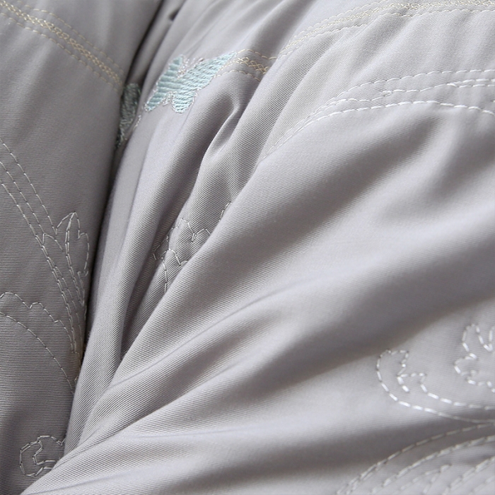 91家纺网 家纺一手货源 找家纺 梦叶草 2024新款巴马枕头护颈枕芯 灰色