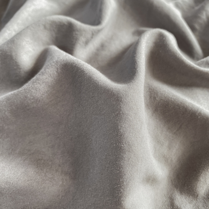 91家纺网 家纺一手货源 找家纺 雨帆家纺 2024新款简约亲肤水洗棉双拼四件套 水洗棉灰芝士