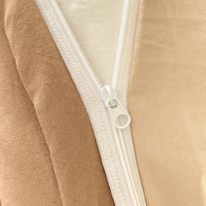 91家纺网 家纺一手货源 找家纺 雨帆家纺 2024新款简约亲肤水洗棉双拼四件套 水洗棉深咖