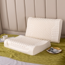 清仓特价乳胶枕菱形款天然乳胶枕按摩枕