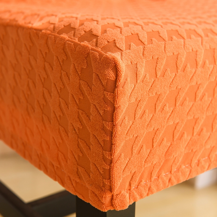 91家纺网 家纺一手货源 找家纺 （总）共鸣 2022新款千鸟格提花系列椅套