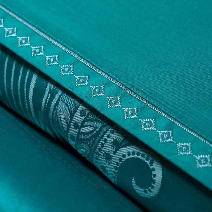 91家纺网 家纺一手货源 找家纺 柔觉家纺 天丝刺绣贡缎提花全棉四件套