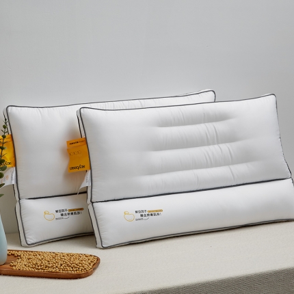 91家纺网 家纺一手货源 找家纺 （总）乐可 2024新款鲜豆因子护颈枕 枕头枕芯