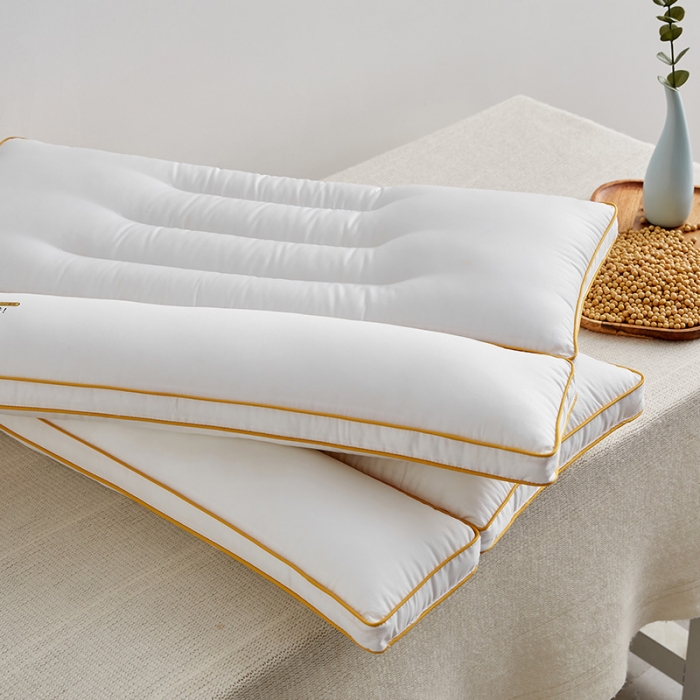 91家纺网 家纺一手货源 找家纺 （总）乐可 2024新款鲜豆因子护颈枕 枕头枕芯