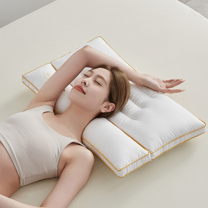 91家纺网 家纺一手货源 找家纺 （总）乐可 2024新款鲜豆因子护颈枕 枕头枕芯