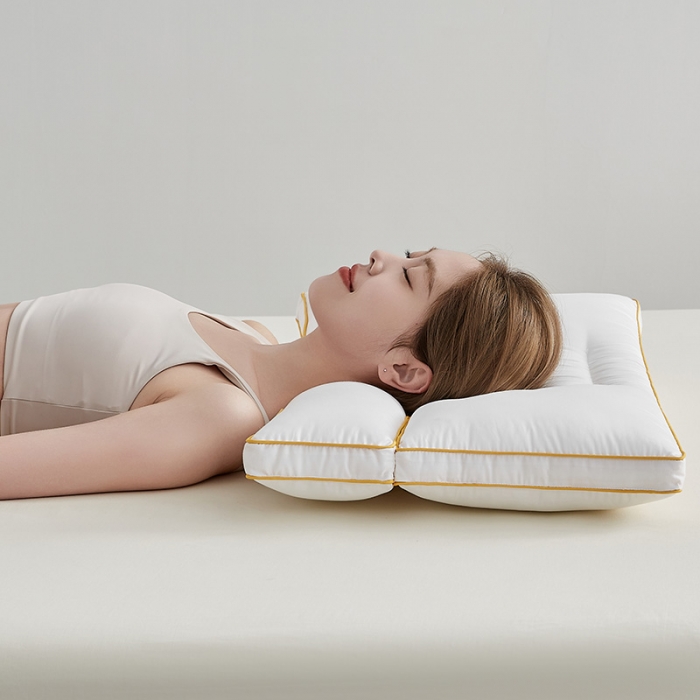 91家纺网 家纺一手货源 找家纺 （总）乐可 2024新款鲜豆因子护颈枕 枕头枕芯