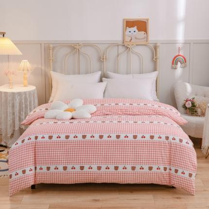 91家纺网 家纺一手货源 找家纺 （总）爱妮玖玖家纺 2023新款全棉40支集锦系列-双针被套汇总