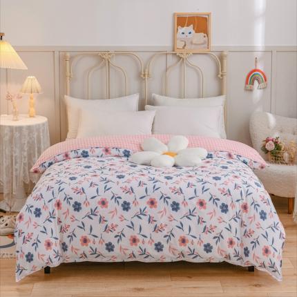 91家纺网 家纺一手货源 找家纺 （总）爱妮玖玖家纺 2023新款全棉40支集锦系列-双针被套汇总