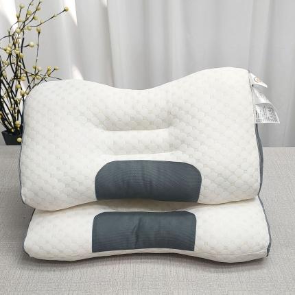 荣运枕业 针织棉水立方护颈定型分区枕头枕芯