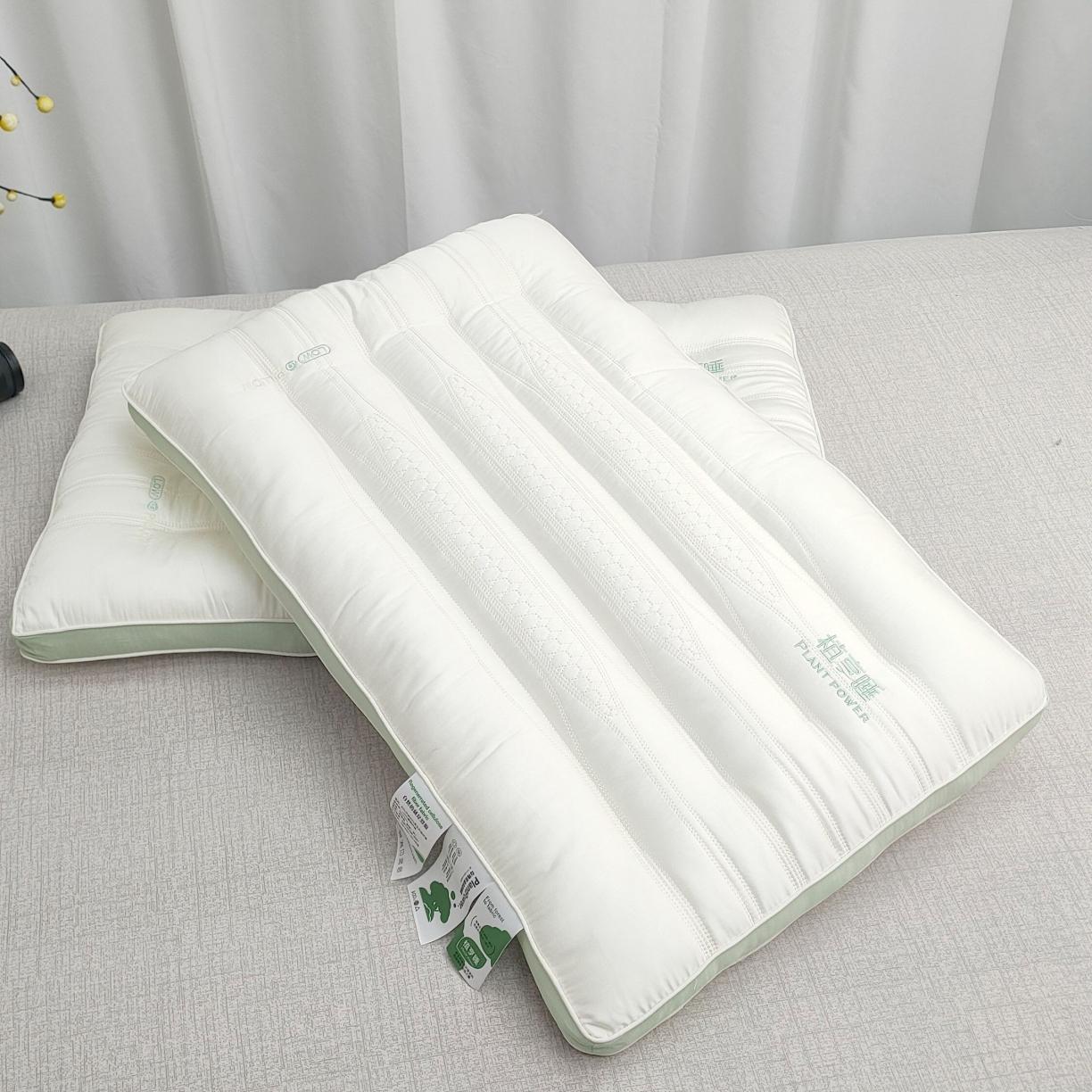 91家纺网 家纺一手货源 找家纺 荣运 高端枕芯 植享睡枕头低枕保健枕芯立体