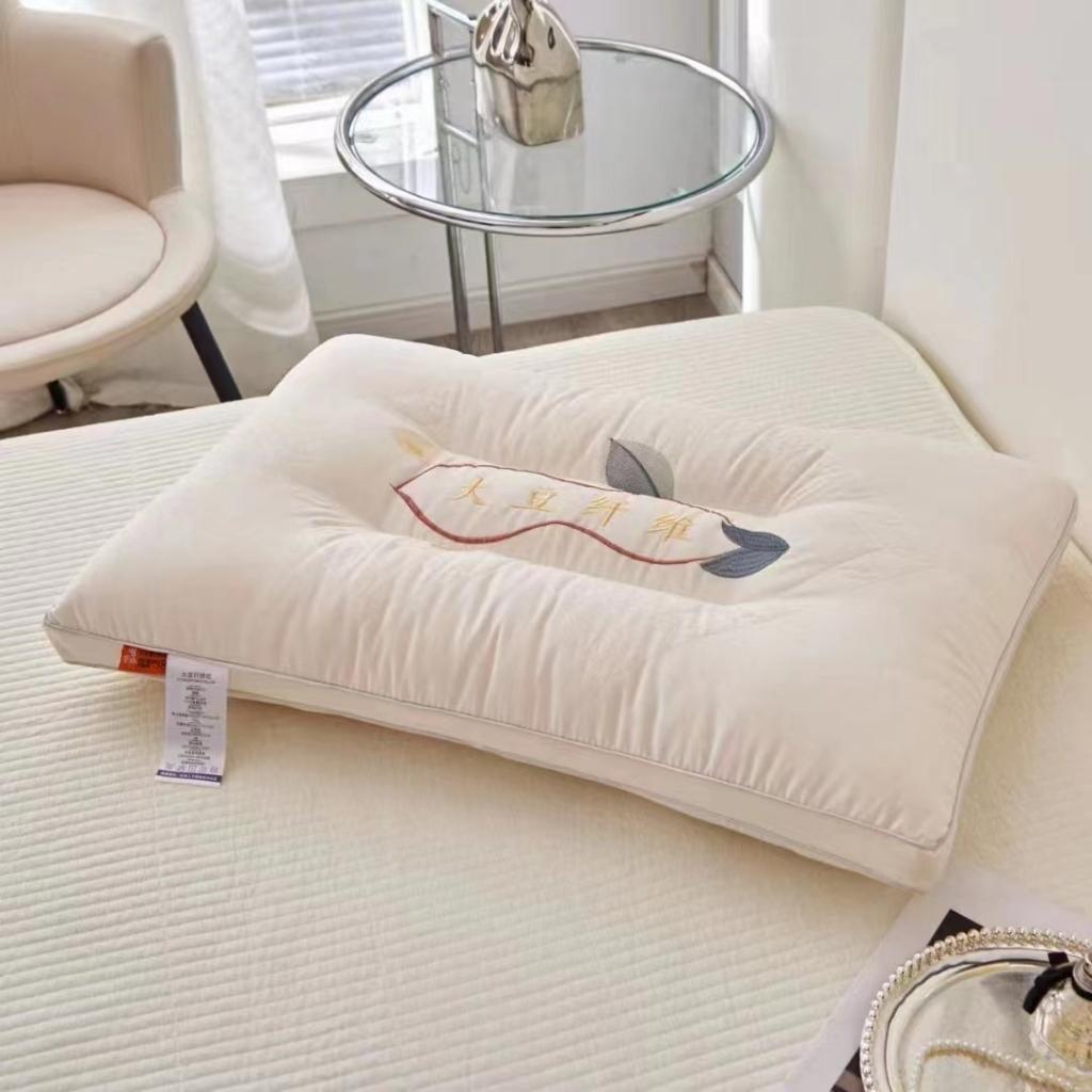 91家纺网 家纺一手货源 找家纺 荣运枕业 大豆纤维枕头保健枕芯定型枕颈椎枕