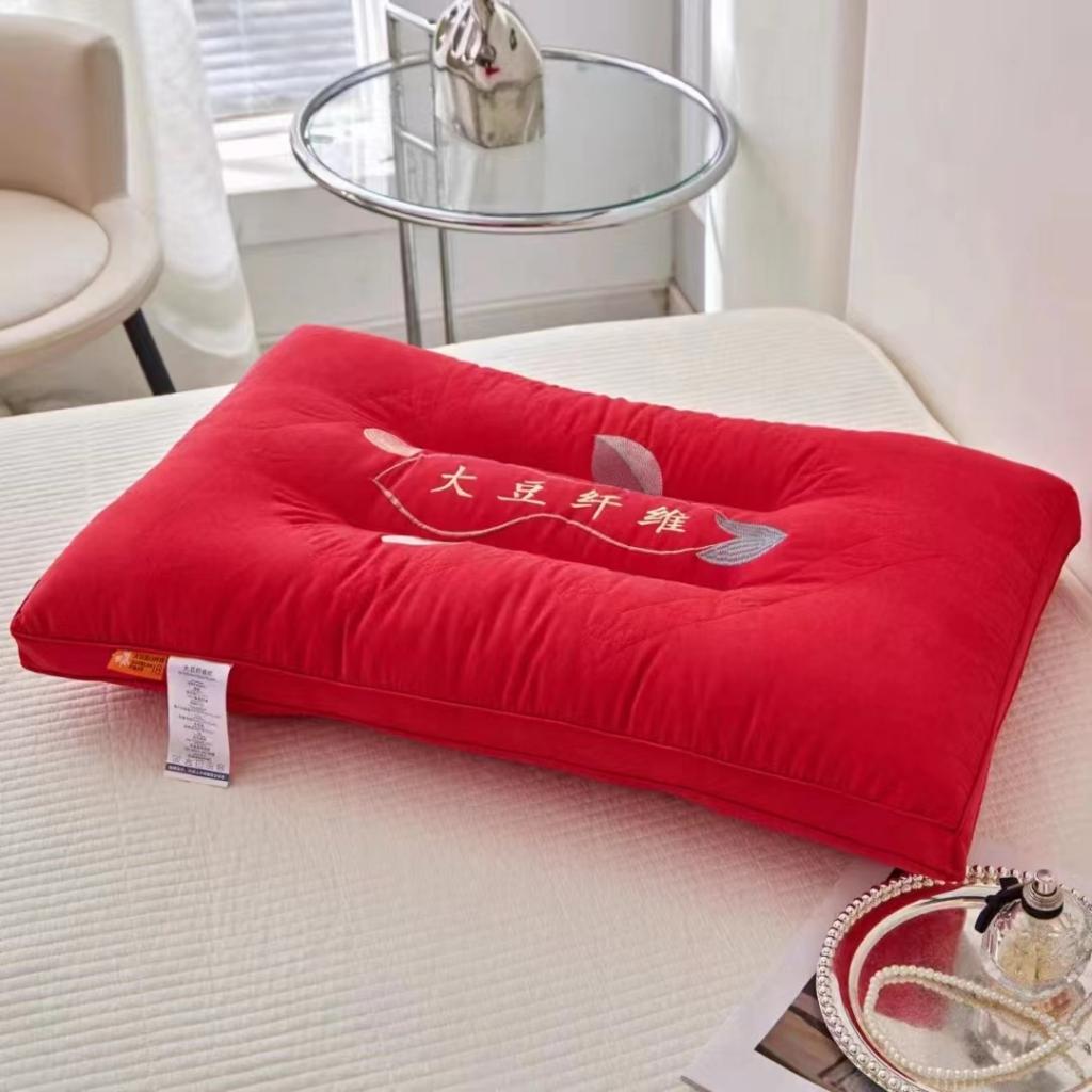 91家纺网 家纺一手货源 找家纺 荣运枕业 大豆纤维枕头保健枕芯定型枕颈椎枕