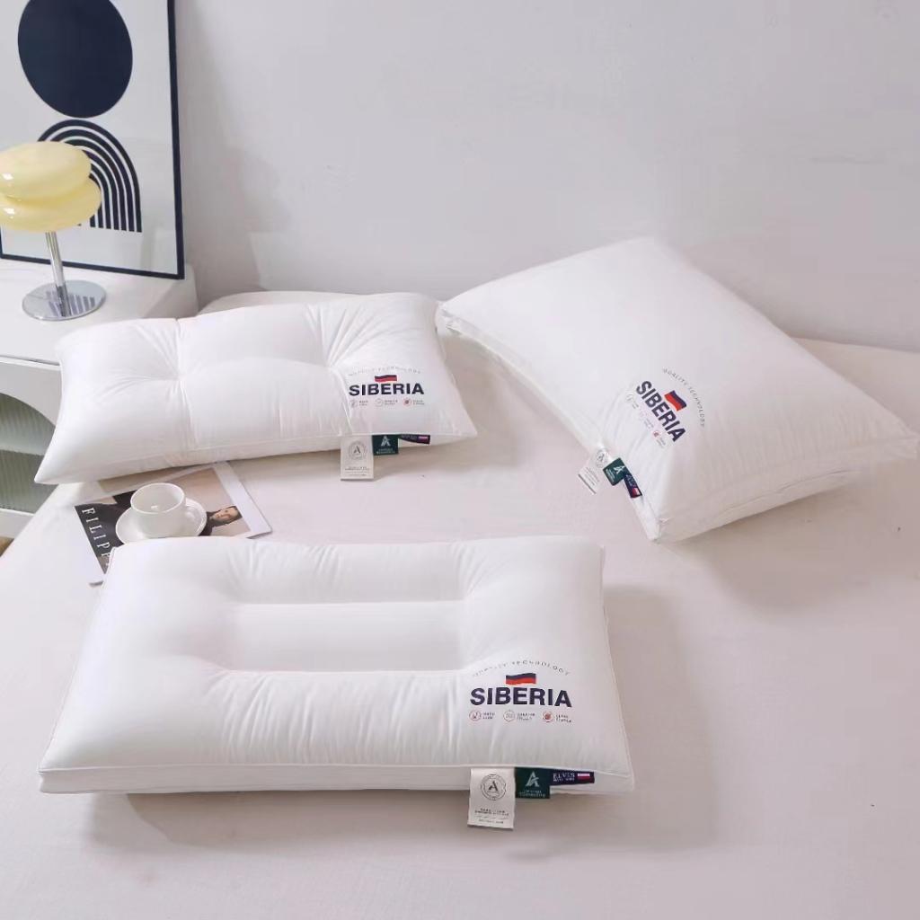 91家纺网 家纺一手货源 找家纺 荣运枕芯 全棉A类枕头羽丝绒枕芯保健枕头新疆长绒棉定型枕