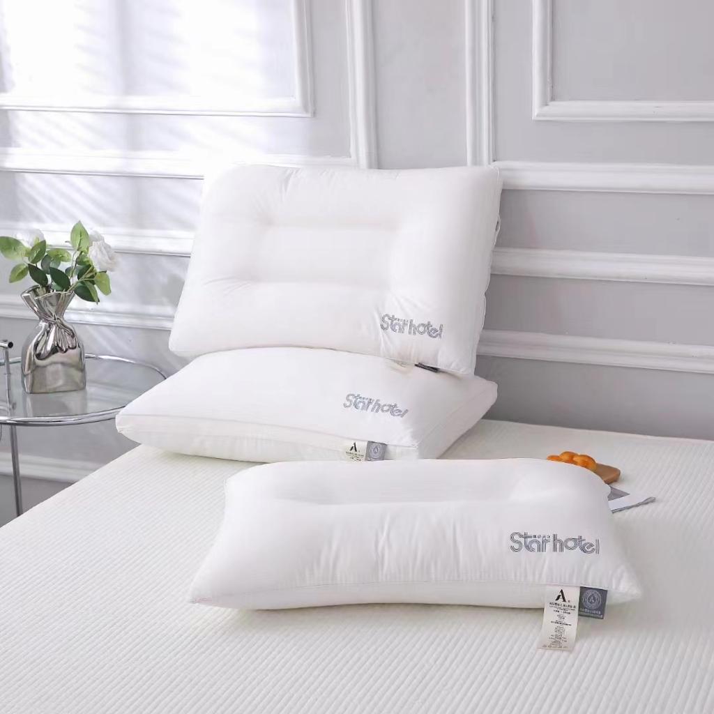 91家纺网 家纺一手货源 找家纺 荣运枕芯 全棉A类枕头羽丝绒枕芯保健枕头新疆长绒棉定型枕