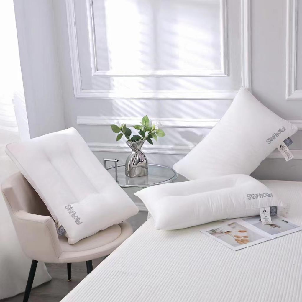 91家纺网 家纺一手货源 找家纺 荣运枕芯 全棉A类枕头羽丝绒枕芯保健枕头新疆长绒棉定型枕